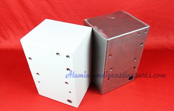 Small Powder Coated Stamping Electrical Control Case & Box % Cabinet