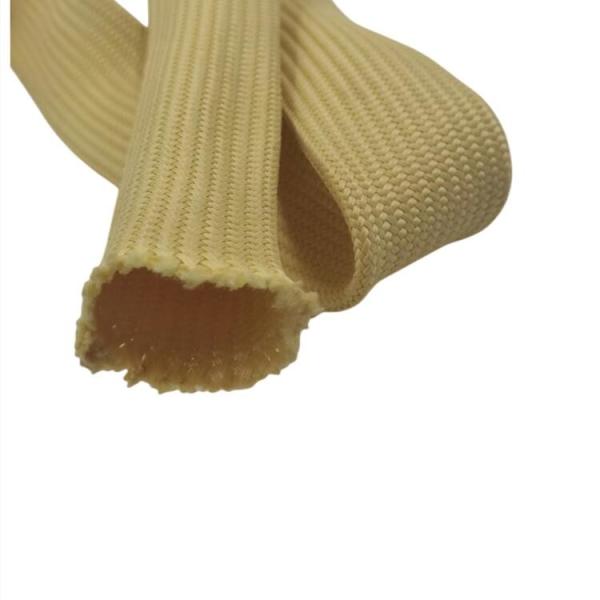 Customized Diameter Kevlar Aramid Fiber Sleeve High Strength