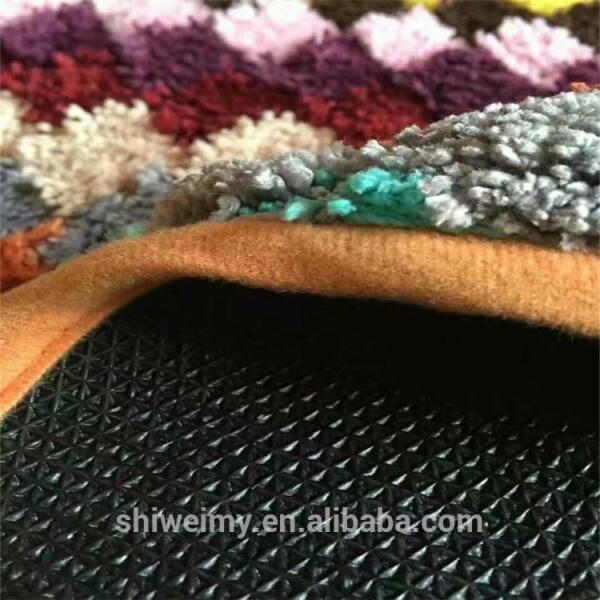 Hot sales colorful stripe microfiber doormat, Kitchen mat, bath mat