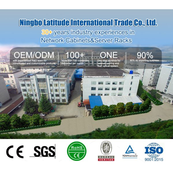 9U IP65 Server Rack Cabinet ROHS CE Certified for Electronic Equipment Storage