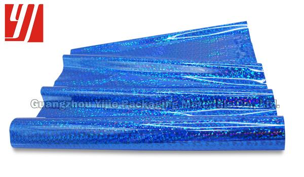 Rolo de vidro azul holográfico da folha do laser do comprimento 120m do GV