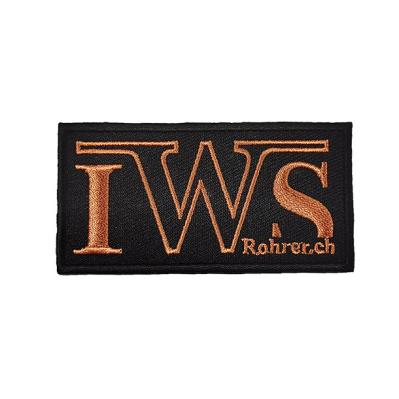 Baseball / Volleyball Iron On Embroidered Patches Durable Dry Cleanable
