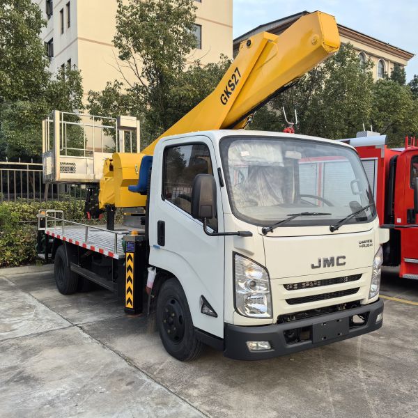China Jmc 19 21 22 Meters Telescopic Boom Working Truck, Man Lifting Truck