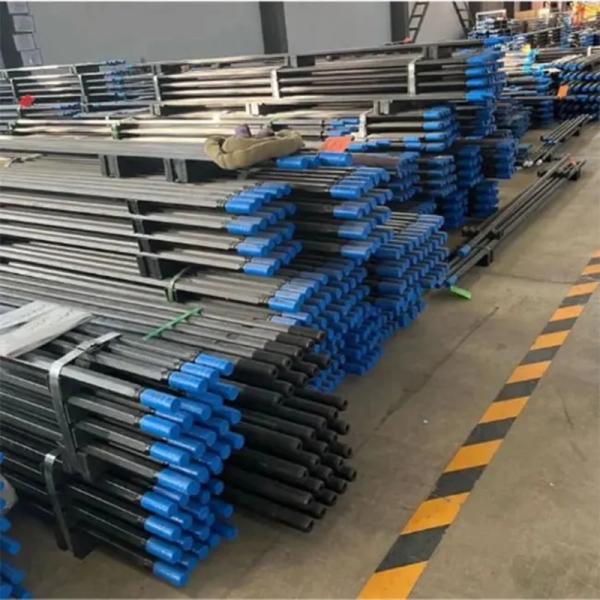 Tensile Strength API / H90 Non Secondary Drill Pipes In Blue Color