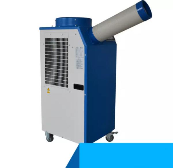 Single Duct Spot Air Cooler 3.5KW Manual Function Against Walls On 3 Sides