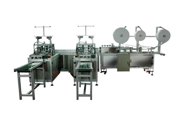 Non Woven Disposable Surgical And Medical Fully Automatic Face Mask Machine With Good Companents For Mask Making