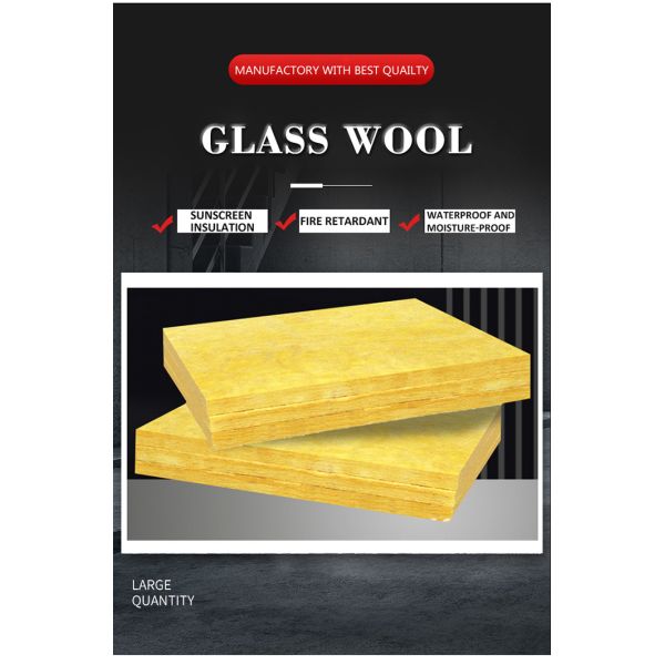 Fireproof Glasswool Board Insulation Sheet For Wall Applications