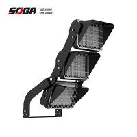 logement en aluminium ROHS de projecteur de 900W LED de modules rotatifs extérieurs de stade