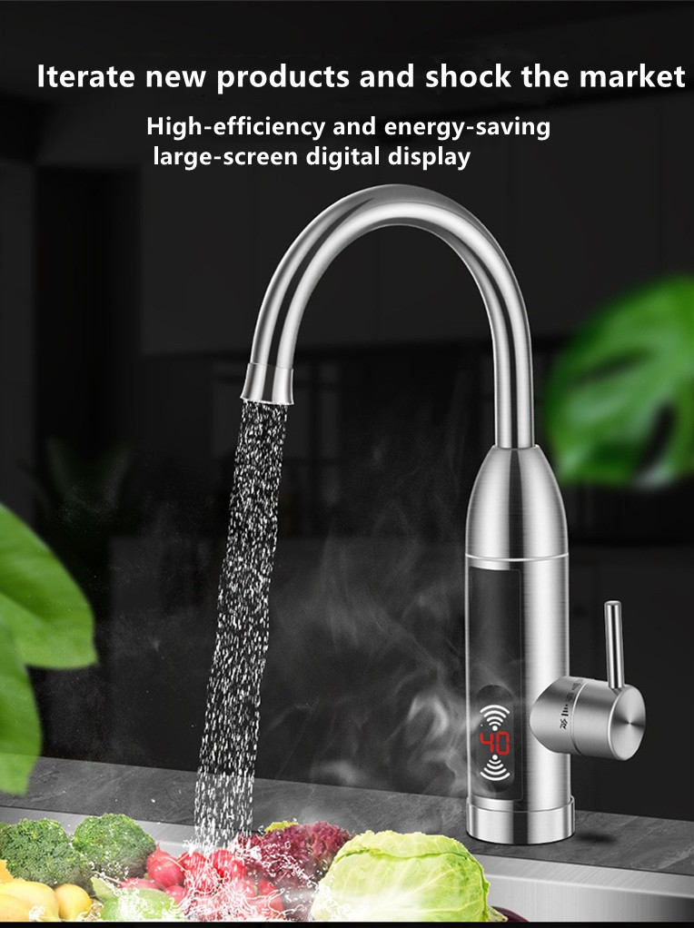 Кран 50HZ Ipx4 Bathroom Faucet горячей воды элемента 304 SS немедленный электрический