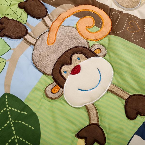 Soft Breathable Comforters Embroidery Baby Duvet Bedding Sets for Girl Collection