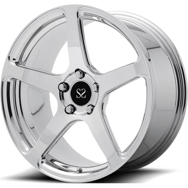 Chrome Customized 1 Piece Forged Wheel Rim 22x9.5 22x10.5  Inch For Dodge Challenger