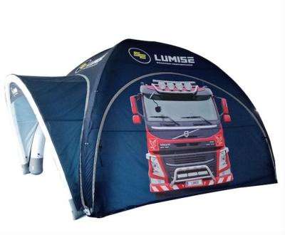 Tenda de acampamento inflável TPU X Oxford leve portátil 5MX5M Tenda de cobertura personalizada