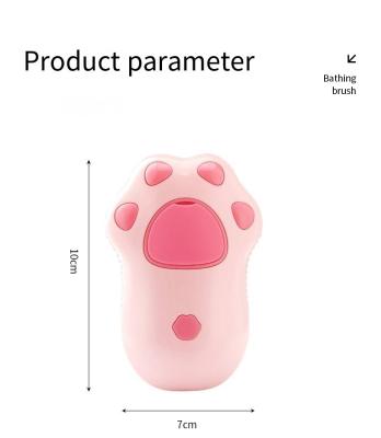 Pink Pet Steamer Brush Customized Cat Grooming Comb With Steam