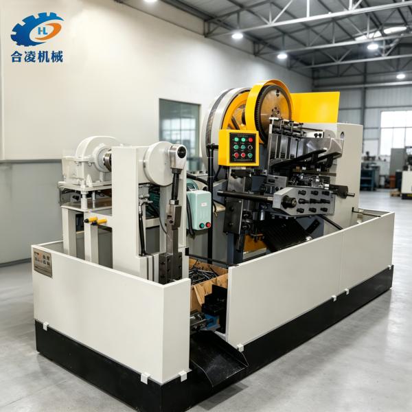 High Output Automatic Stainless Steel U Anchor Bolt One Piece Forming Machine 380V 35-45pcs/min For Construction Fastener Factory