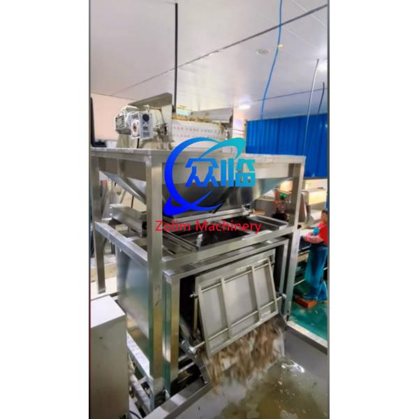 Hot Sale Fish Raw Material Weighing Machine For Weighing Speed 1-18 times/min