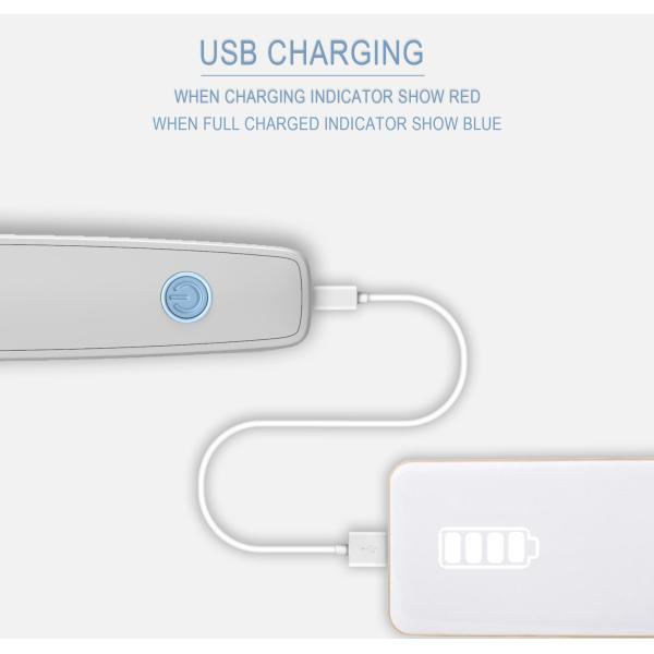 Portable 25W Wireless Straightening Ionic Hair Brush