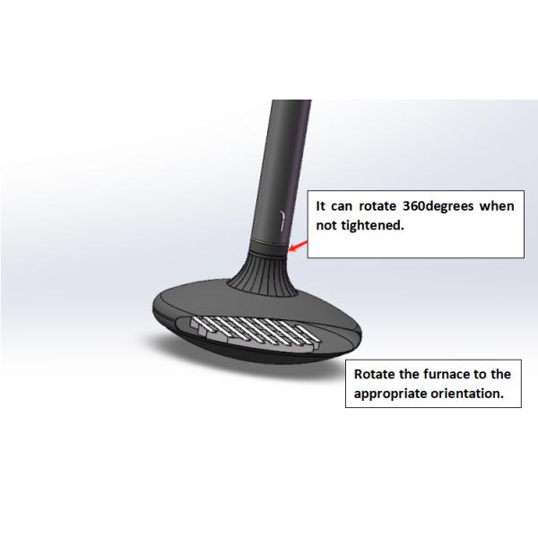 Suspended wood burning black paint decorative rooftop fireplace indoor steel custom