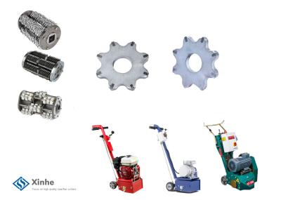 Flat Face 8 Points Scarifier Cutters, Concrete floor planers parts & Accessories With Wide Teeth