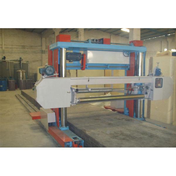 Rail Type 3D CNC Cutting Machine For Foam Block / Long Sheet Sponge PLC Control