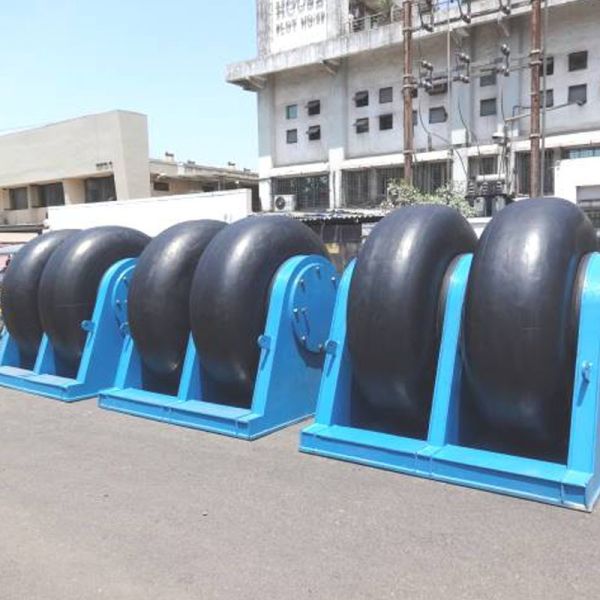 Roller Dock Fenders Shock Absorbing Low Maintenance Long Lasting
