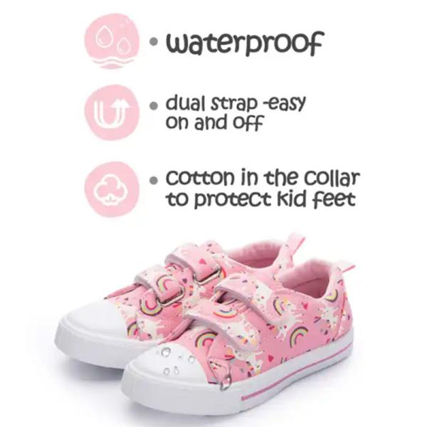Toddler Boys Girls Slip-on Canvas Casual Kids Shoes Breathable Comfortable Shoes