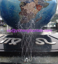 Twist Revolving Effect Pond Fountain Nozzles Brass With Chrome Material