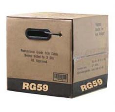 RG59 Coaxial Cable 95% Copper Braiding CM CATV C(ETL)US SWEPT to 3.0 GHZ