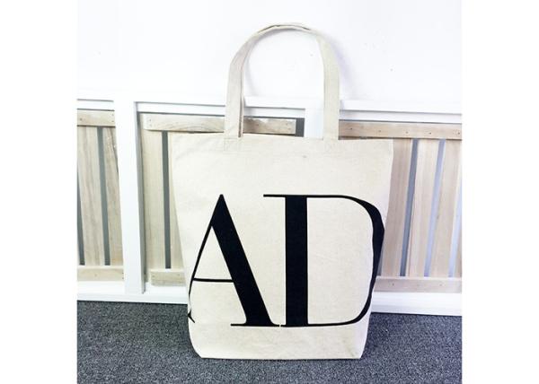 Personalized Shopping Canvas Bag SGS Certification Durable For Promotions