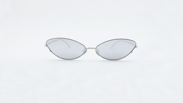Small Cateye shape Sunglasses Men Women metal Summer outdoor fashion Eyeglasses UV 400