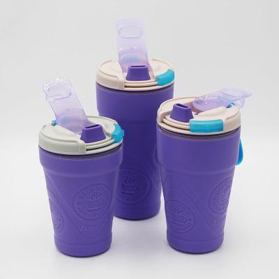 Silicone PP Couples Water Bottles For Souvenirs Valentine's Day Gifts