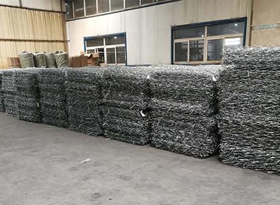 Hexagonal Shape Gabion Wire Mesh Baskets 6*8 Cm Retaining Wall River Slope Protection