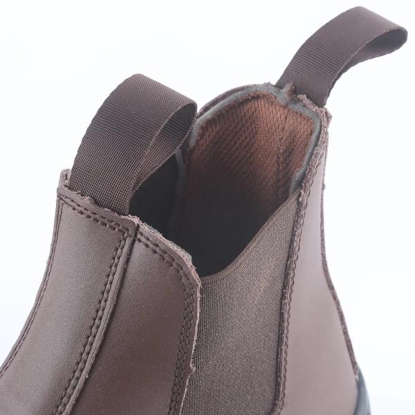 Smooth Leather Chelsea Safety Shoes S3 Waterproof Slip Resistant Steel Toe Boots