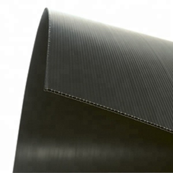 2MM Black PP Corrugated Plastic Sheeting for Floor Covering