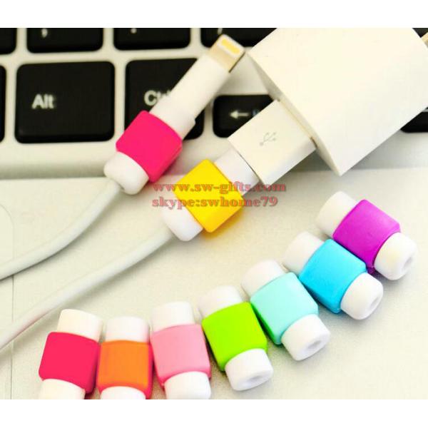 Fashion New USB Cable Earphones Protector Colorful Cover Case For Iphone 5S SE 5C 6 Plus 7 7 Plus Cases Fundas Coque
