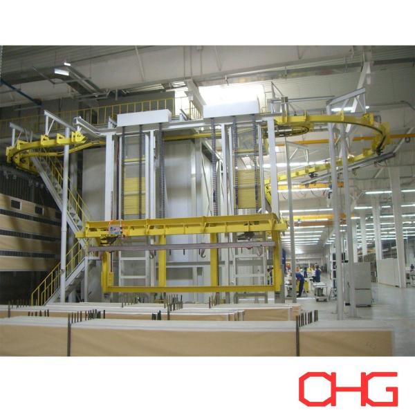 Power and Free Conveyor System with Lifting Machine for Coating Line Customization Technical Data Customized
