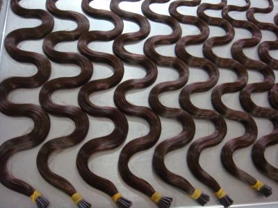La bande ondulée dans les extensions de cheveux 5 grammes - 8 grammes