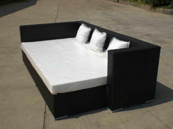 1pc cane 3 seat sofa