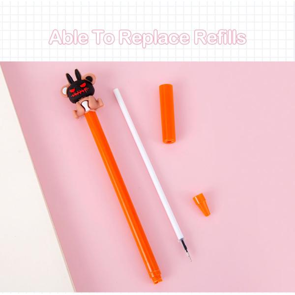 Pen créatif à thème d'Halloween avec un stylo de gel de 0,5 mm