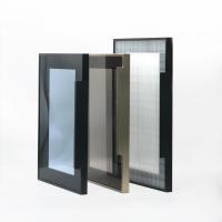 Tamanhos personalizados moldura de alumínio porta de vidro deslizante janela para ferragens de guarda-roupa