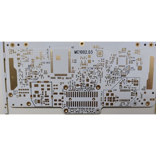 Custom White Oil HDI PCB Board for Vehicle Infotainment &Navigation System
