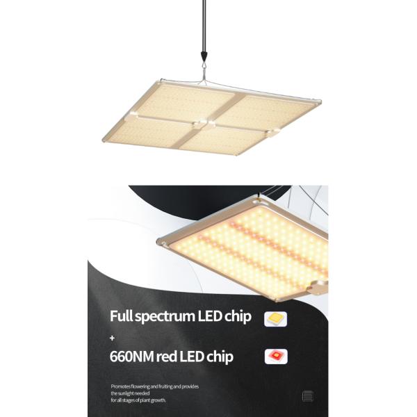 Алюминиевый 400w светодиодный свет для домашних растений SMD2835 полный спектр