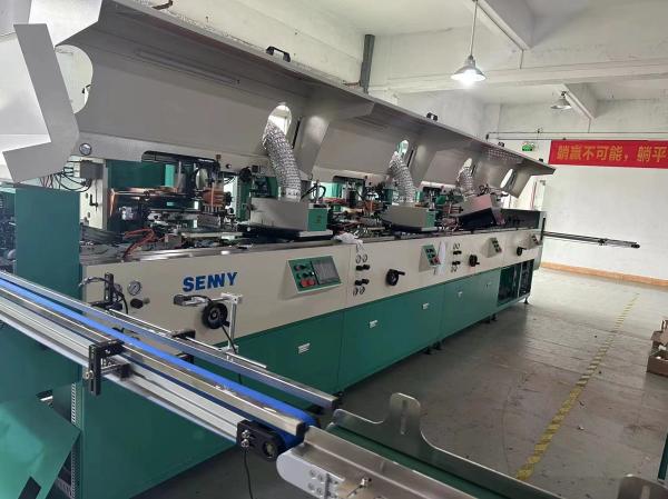 Fully Automatic Modular Bottle Screen Printer for Round Containers