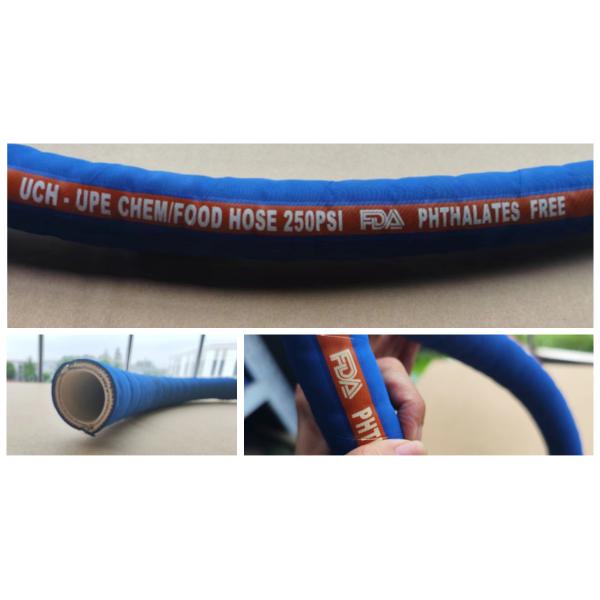 Food Grade UPE Rubber Sanitary Hose Pn16 FDA Approved