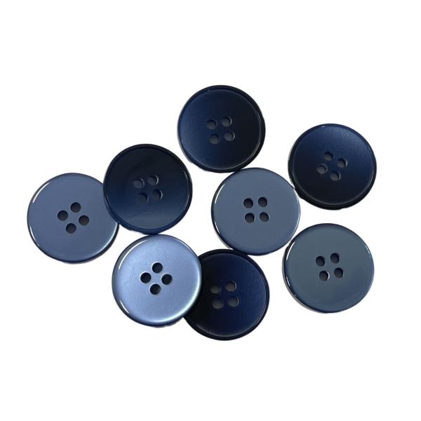 Необычные пуговицы для рубашек Темно-синий 28L С маленькой каймой Использование на одежде