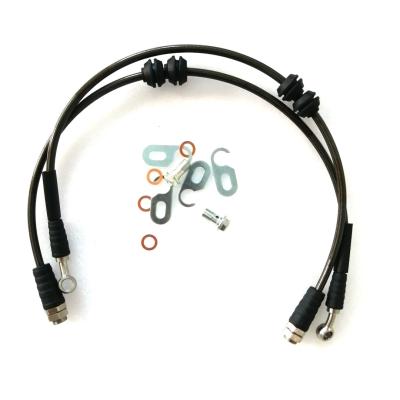 da mangueira trançada de aço do freio do  de 55cm boca convexa TOYOTA NISSAN