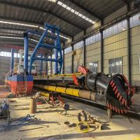 150-260 M3/h Coupeur de débit d'eau Dredger à aspiration Bateau pour les besoins de dragage