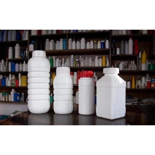 4 Layer Extrusion Automatic Blow Moulding Machine IML For 250Ml Pesticide Bottle
