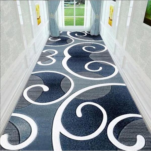 Polyester Fiber Hallway Door Entry Carpet Roll Office Living Room Floor Carpet