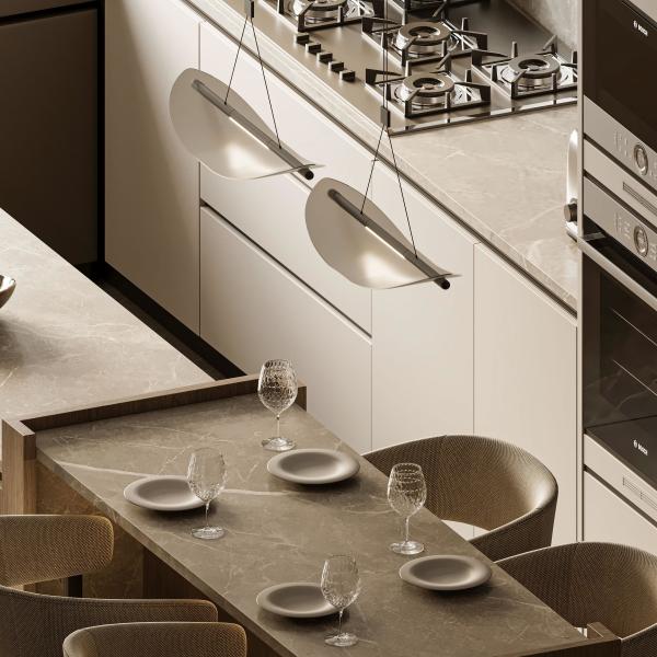 Villa Wood Grain Complete Sets Modern Designs Solid Wood Kitchen Cabinet Sets