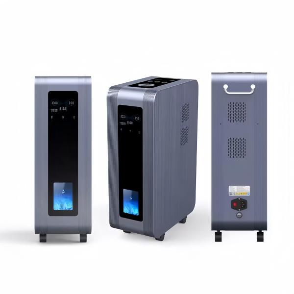 Machines intelligentes d'inhalation de gaz d'hydrogène Facilité de déplacement Faible bruit